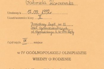 articles: dyplom Gabrieli Korczewskiej finalistka wiedza o rodzinie.jpg